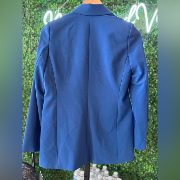 DKNY Womens Petites Lined Business Open-Front Blazer - Picture 3 of 11